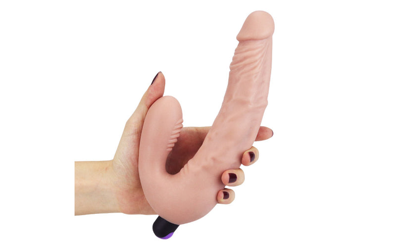 Lovetoy IJOY Rechargeable Strapless Strap on 8.25"/21cm, Vanilla