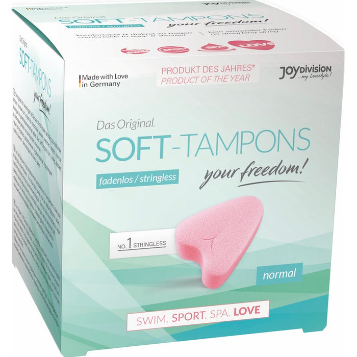 Beppy Soft Tampons Soft Sponge, 3-Pack