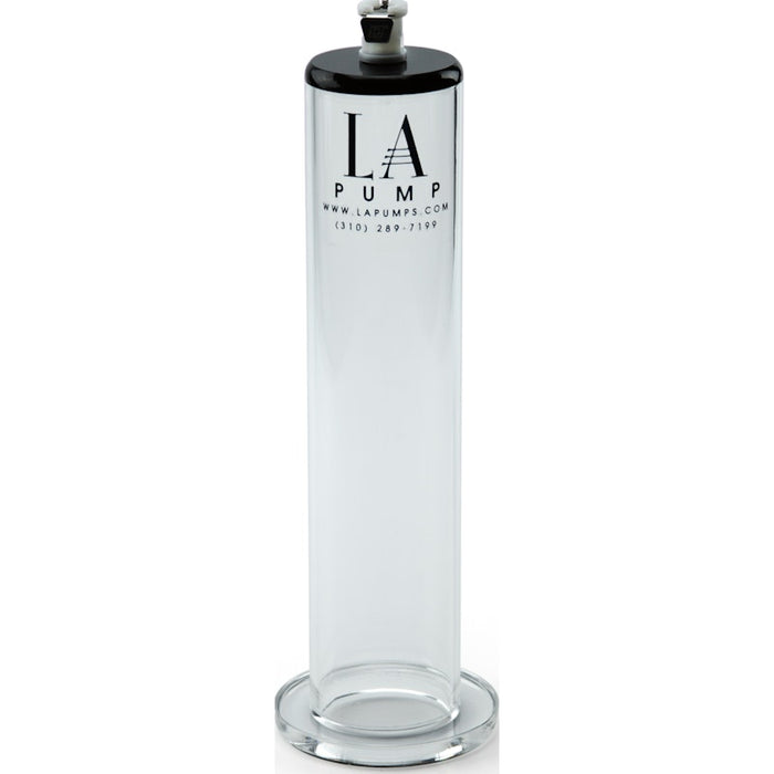 LA Pump Premium Penis Cylinder, 2.5in x 9in (6.4cm x 22.9cm), Clear