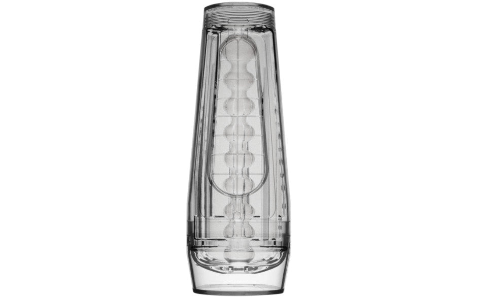 Doc Johnson's Main Squeeze Optix Crystal Masturbator, Clear