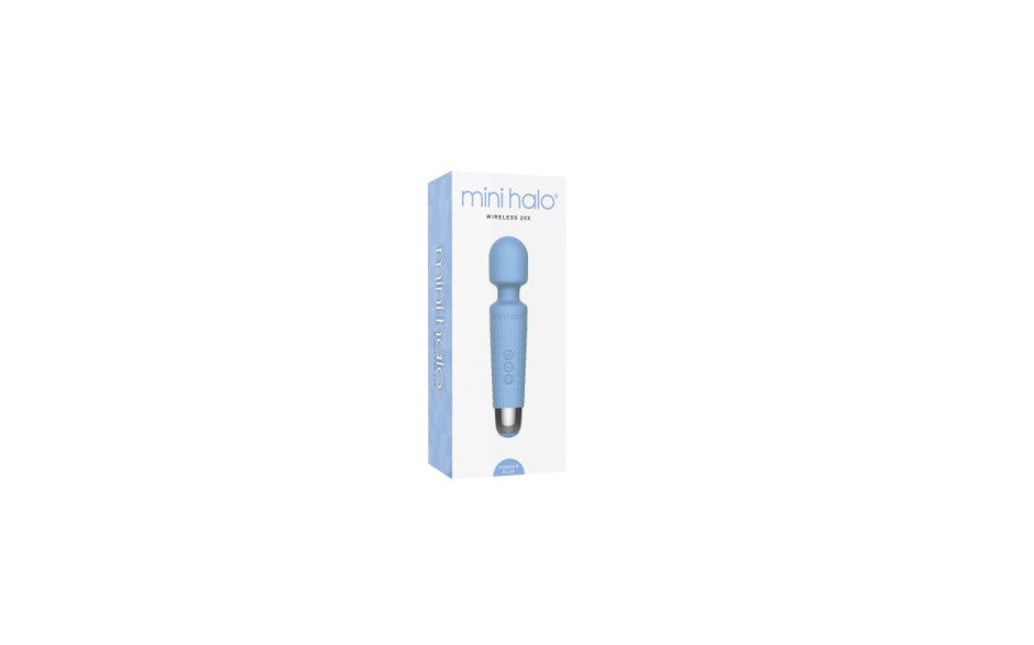 Shibari Mini Halo Wireless Wand 20X Powder Blue