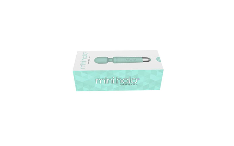 Shibari Mini Halo Wireless Wand 20X Minty Green