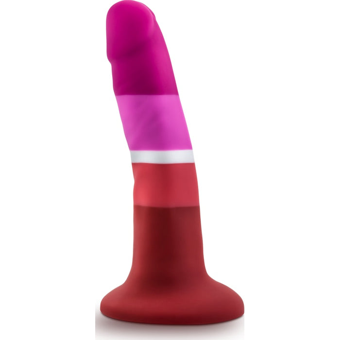Avant Pride P3 Beauty Silicone Dildo, 5.5", Red