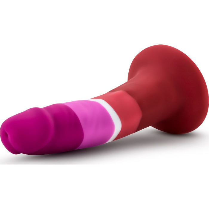 Avant Pride P3 Beauty Silicone Dildo, 5.5", Red