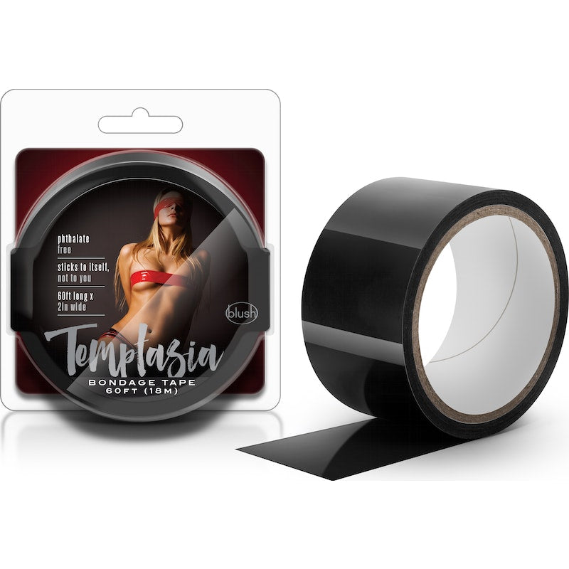 Temptasia Bondage Tape, 18m, Black