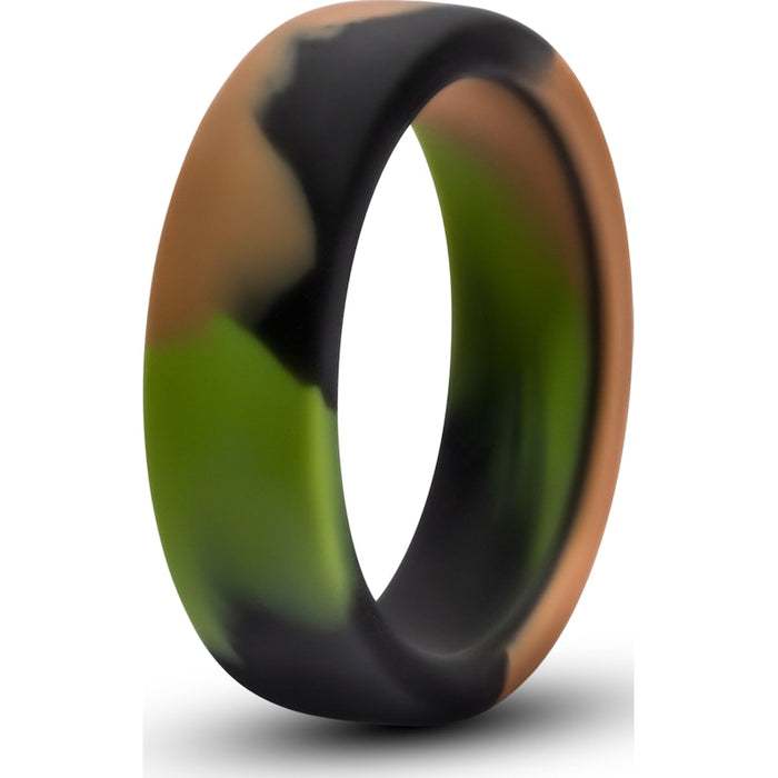 Performance Silicone Camo Cock Ring, Green Camoflauge