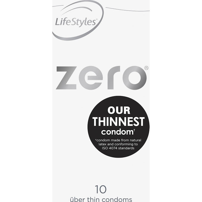 LifeStyles Zero Condoms, 10-pack