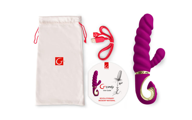 Gvibe Gcandy G-Spot Vibrator, Raspberry