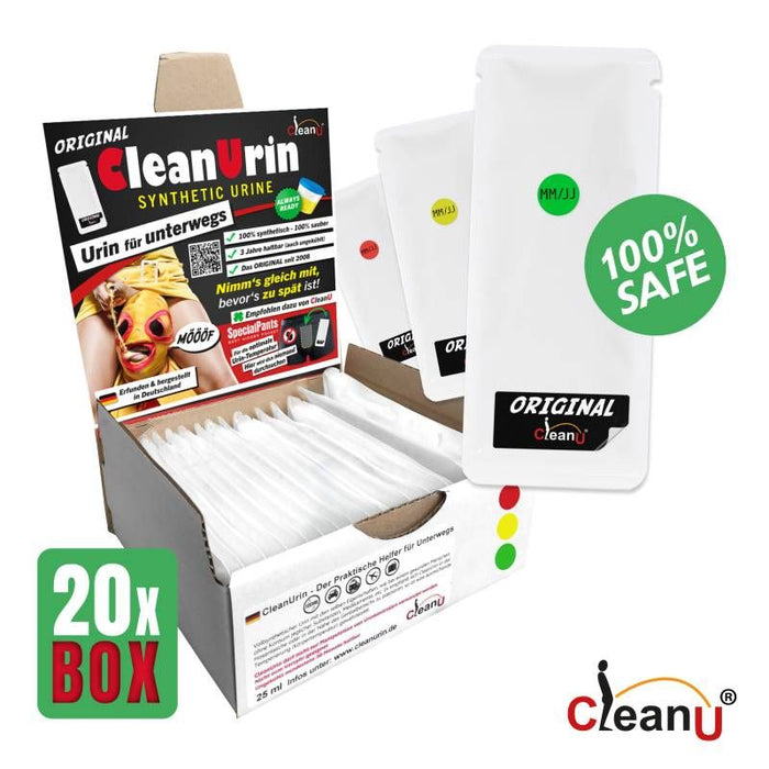 CleanUrin 25ml Sachets - ScreenyWeeny