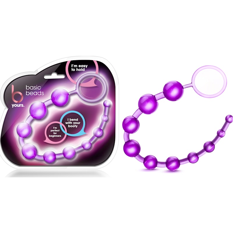 B Yours Basic Beads, 12.75", Purple