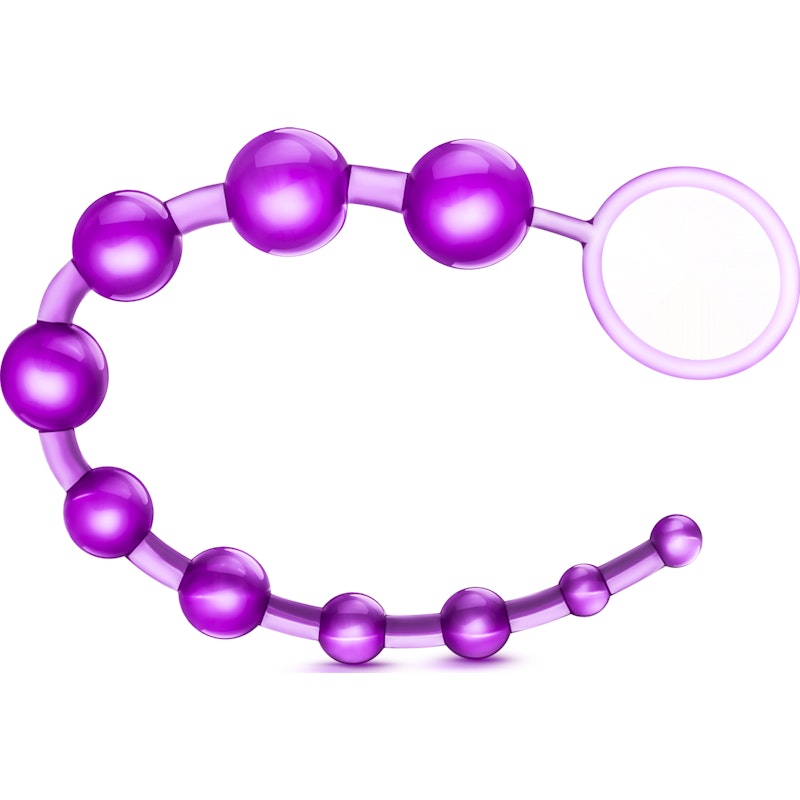 B Yours Basic Beads, 12.75", Purple