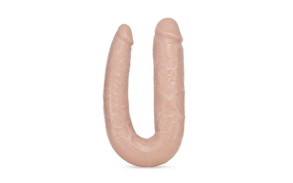 Dr Skin Dr Double Dildo, 18"(46cm), Vanilla