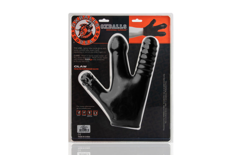 OxBalls Claw Dildo Glove, Black