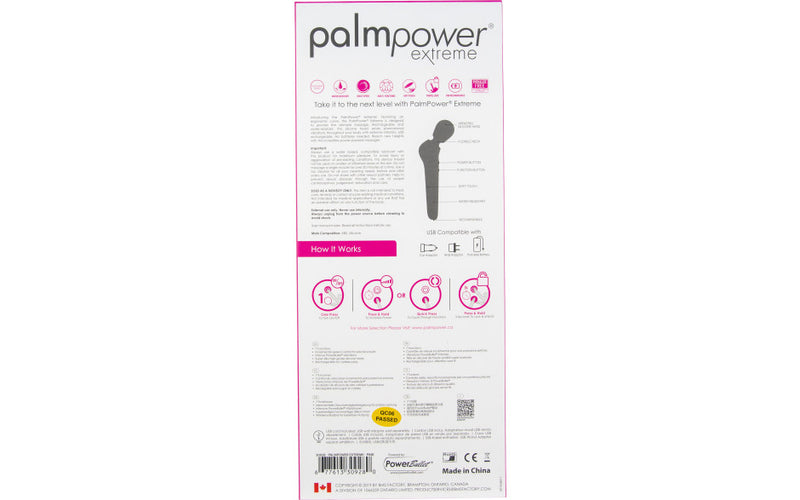 PalmPower Extreme Pink Rechargeable Wand