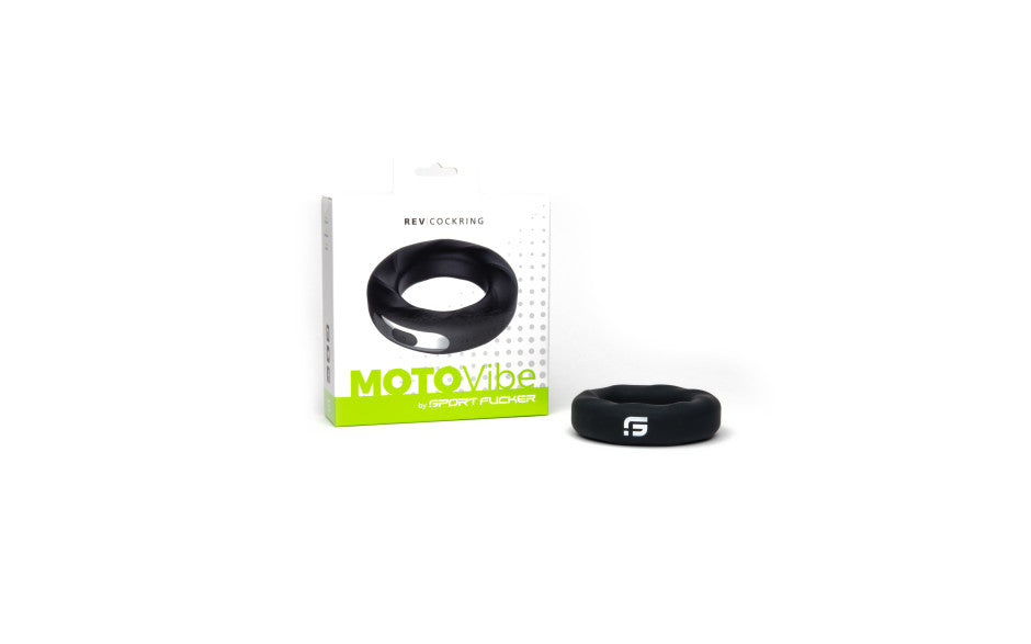 Sport Fucker MOTOVibe Rev Cockring, 48mm, Black