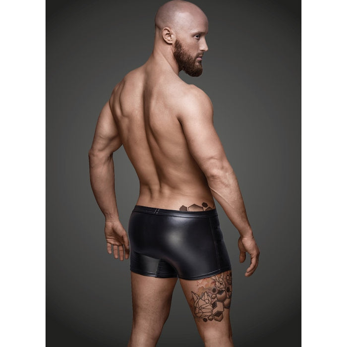 Noir Sexy Shorts With Hot Details, Black, S, M, L, XL