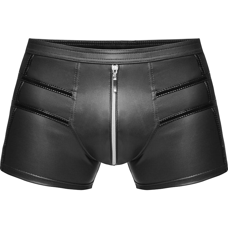 Noir Sexy Shorts With Hot Details, Black, S, M, L, XL