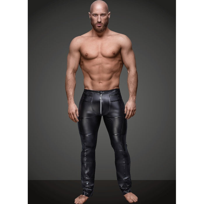 Noir Sexy Pants With Hot Details, Black, S, M, L, XL