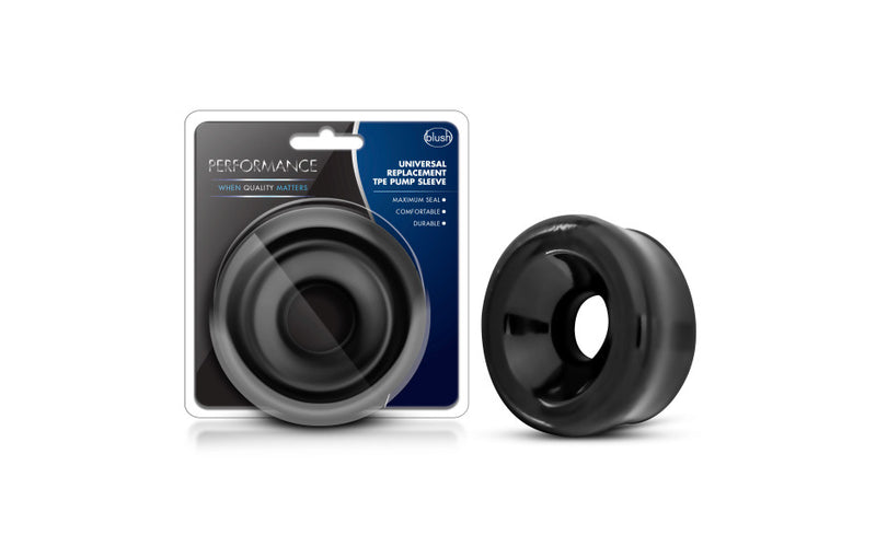 Performance Universal Replacement Pump Sleeve, 2.75" - 3.25" (7cm x 8.3cm), Black