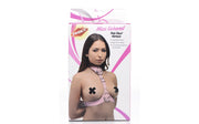 Frisky Miss Behaved Chest Harness, Pink