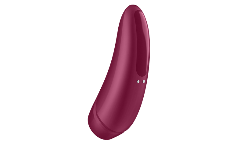Satisfyer Curvy1+ Stimulator, Rose Red