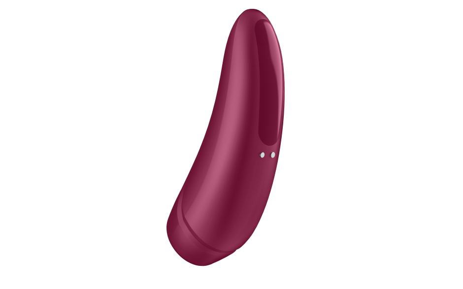 Satisfyer Curvy1+ Stimulator, Rose Red