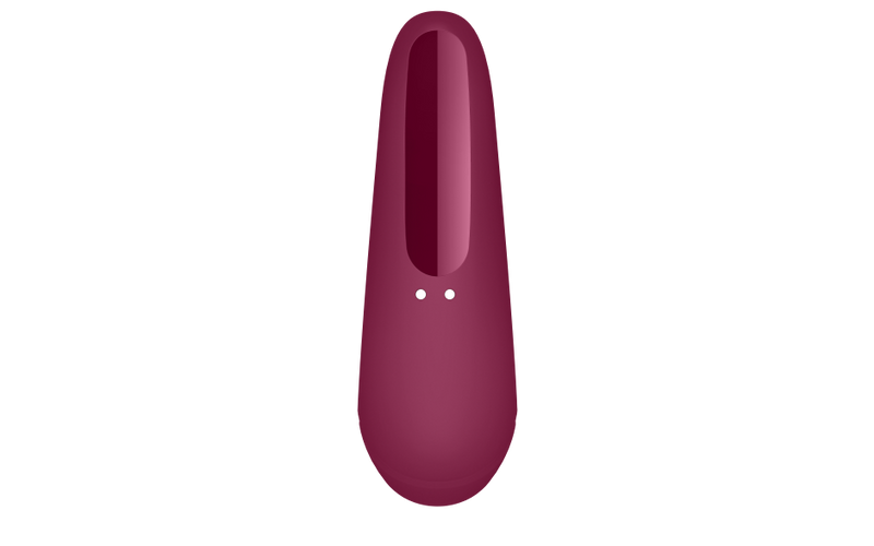 Satisfyer Curvy1+ Stimulator, Rose Red