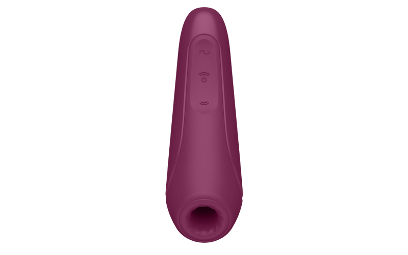 Satisfyer Curvy1+ Stimulator, Rose Red
