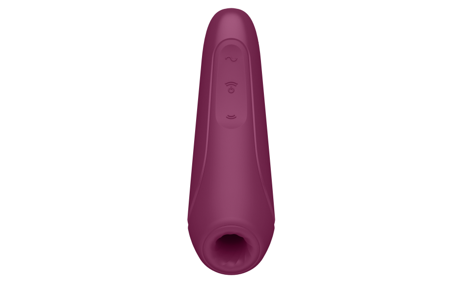 Satisfyer Curvy1+ Stimulator, Rose Red