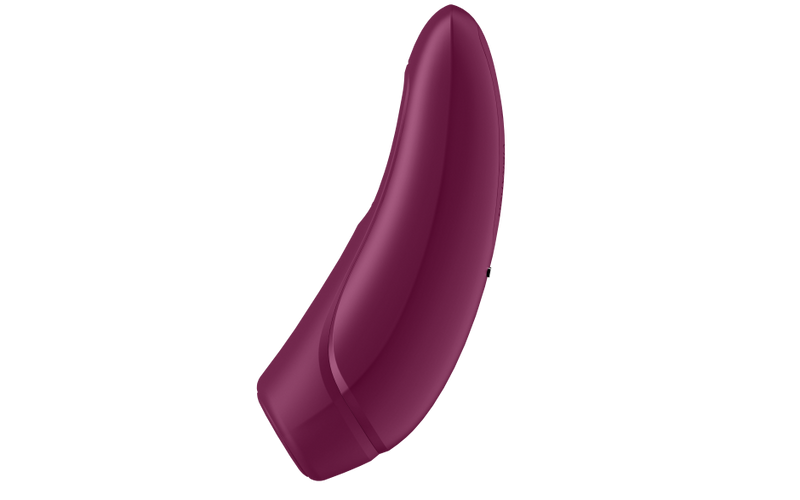 Satisfyer Curvy1+ Stimulator, Rose Red