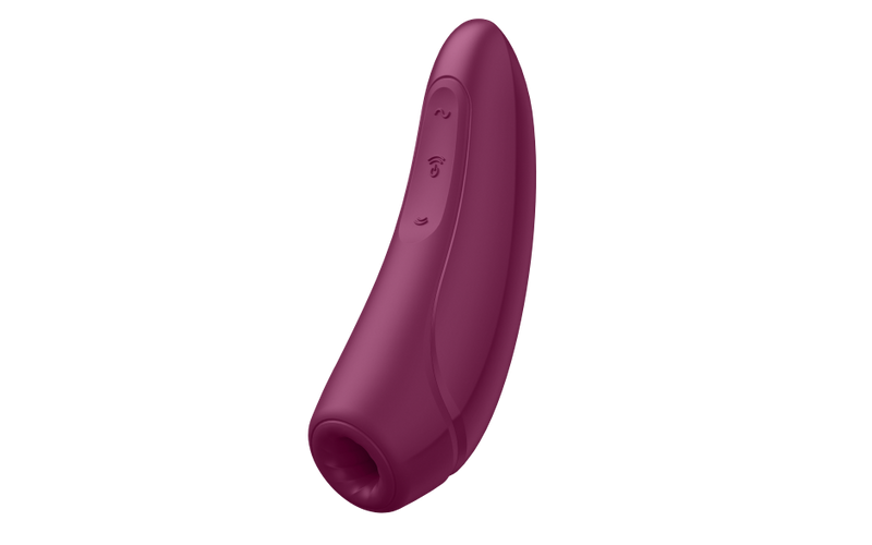 Satisfyer Curvy1+ Stimulator, Rose Red