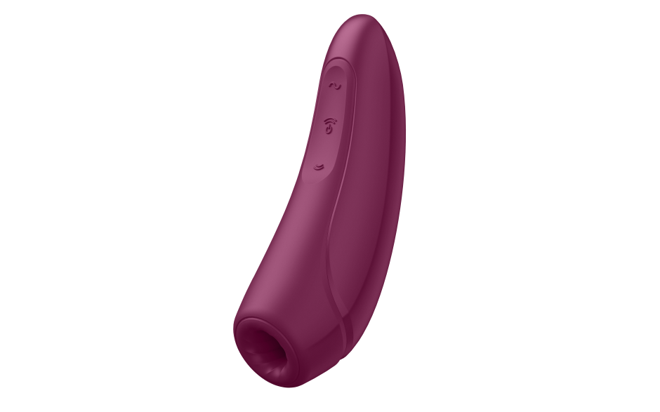 Satisfyer Curvy1+ Stimulator, Rose Red