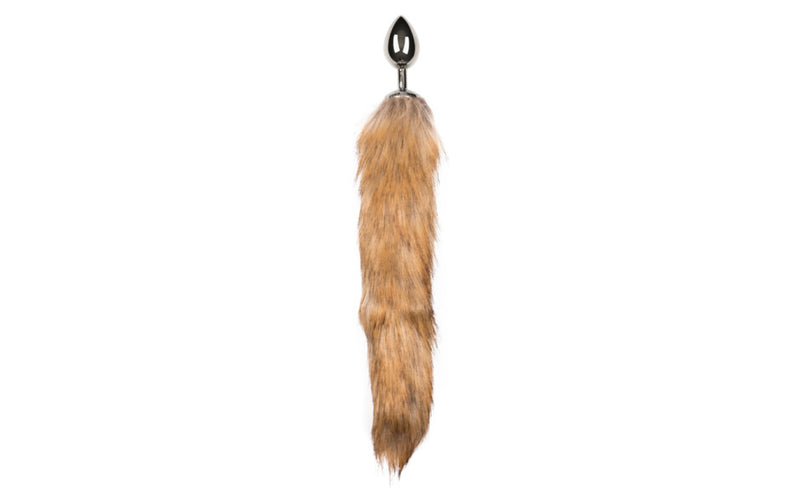 Easy Toys Fox Tail No. 2 Plug, Silver