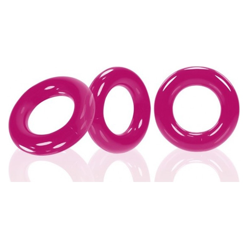 OxBalls Willy Rings CockRings, Hot Pink