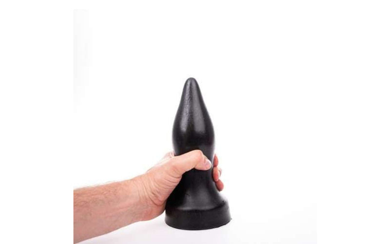 HUNG System Patrol Butt Plug, 23x7cm, Black