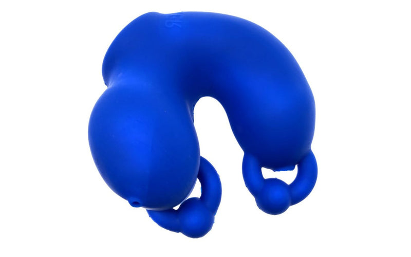 OxBalls Meatlocker Chastity Sheath, Police Blue