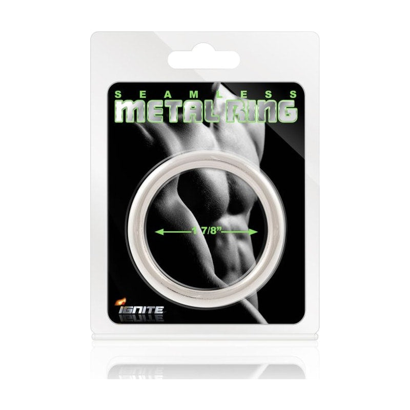 Ignite Seamless Metal Cock Ring 48mm