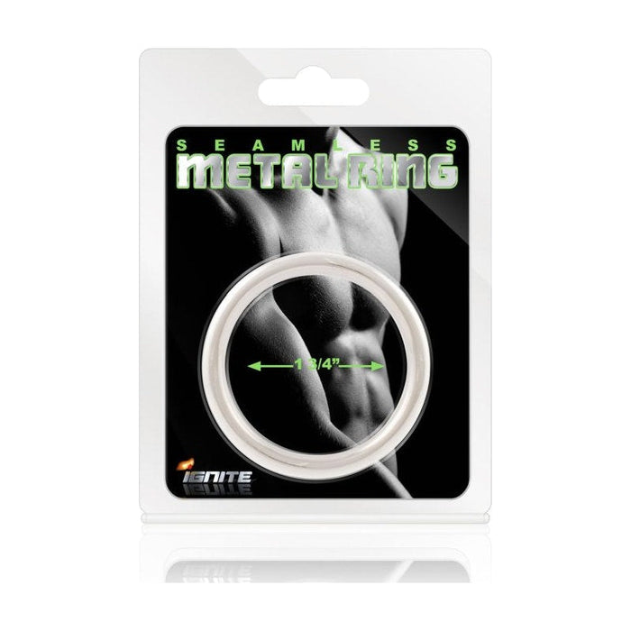 Ignite Seamless Metal Cock Ring 44mm