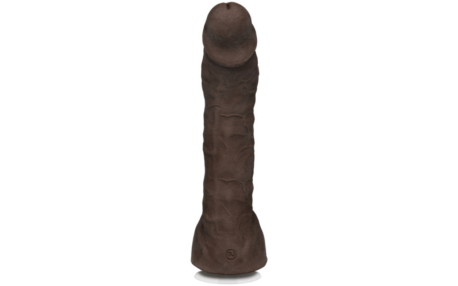 Prince Yahshua Vac-U-Lock Compatible Suction Cup Dildo, 10.5"/26.7cm, Brown