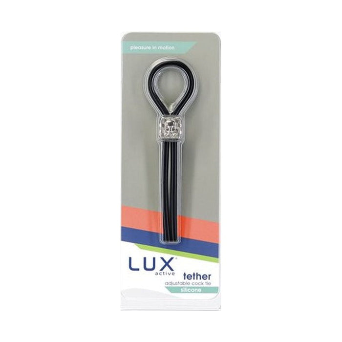 LUX Active Tether Adjustable Cock Tie, Black