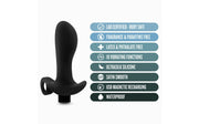 Blush Anal Adventures prostate massager showing product features