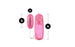 B Yours Glitter Power Bullet Vibrator, 2.25"/6cm, Pink