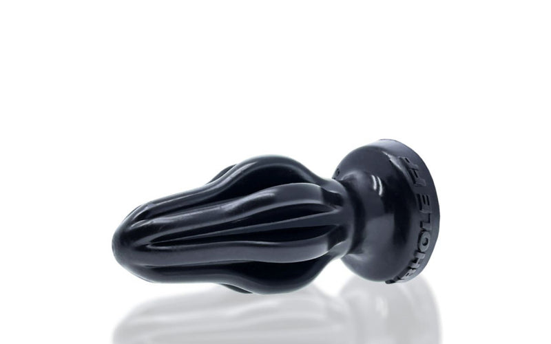 OxBalls AIRHOLE-2 Finned Butt Plug – Black