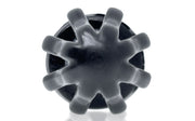 Top view of the OxBalls AIRHOLE-2 butt plug showing the flexible fin structure.