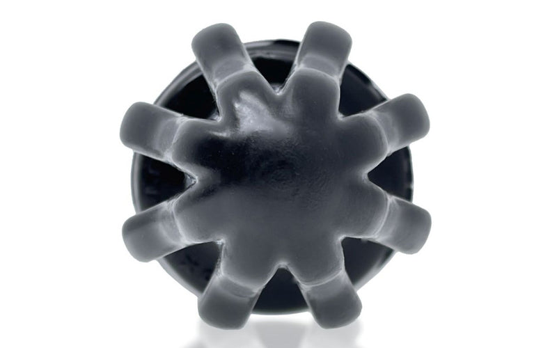 Top view of the OxBalls AIRHOLE-2 butt plug showing the flexible fin structure.