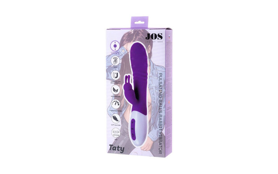 JOS Taty Clit Stimulating Vibrator 11 cm x 3.9cm, Purple