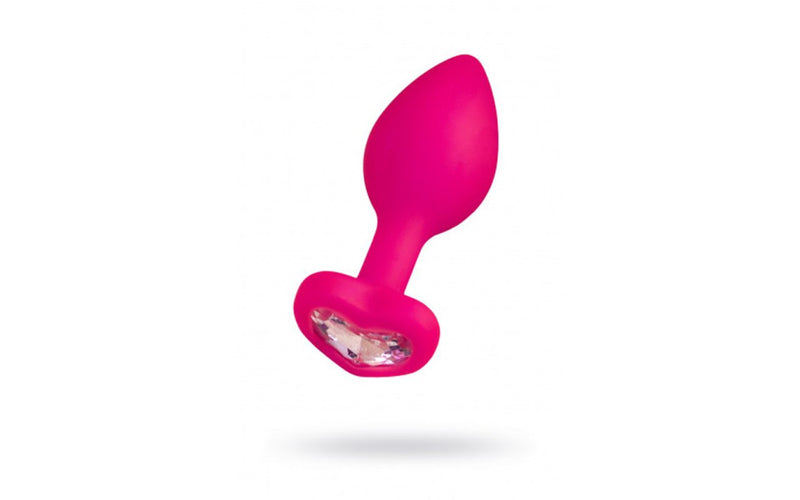 ToDo Diamond Heart Anal Plug, 6cm, Pink