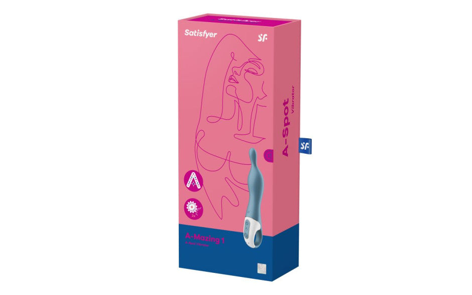 Satisfyer A-mazing 1 Vibrator, Blue