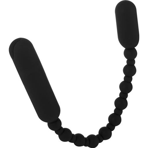 PowerBullet Rechargeable Booty Beads, Black