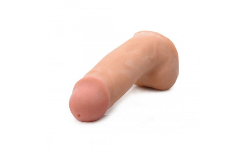 Loadz Dual Density Squirting Dildo, 7"/18cm, Flesh